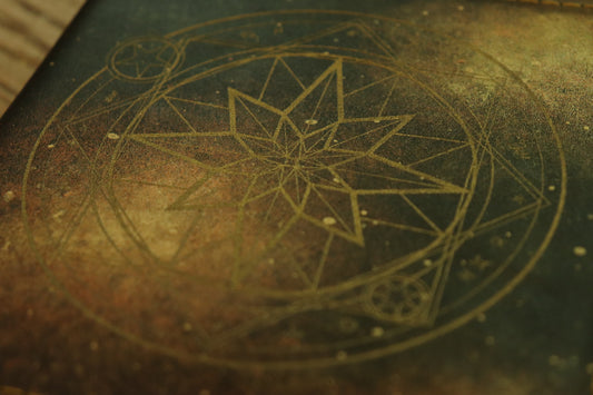 Burning Galaxy sketchbook