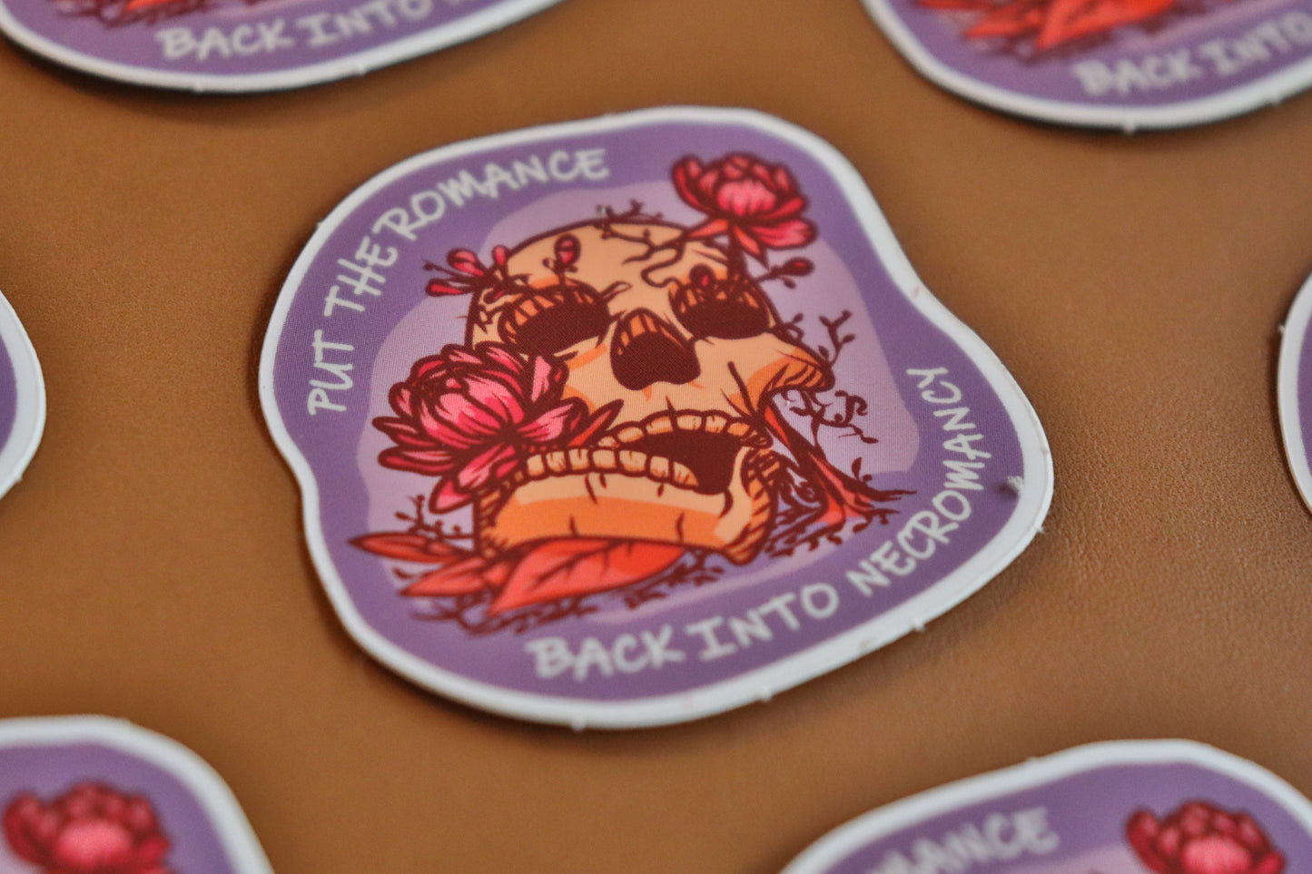 Put The Romance Back Into Necromancy - Vinyl Sticker
