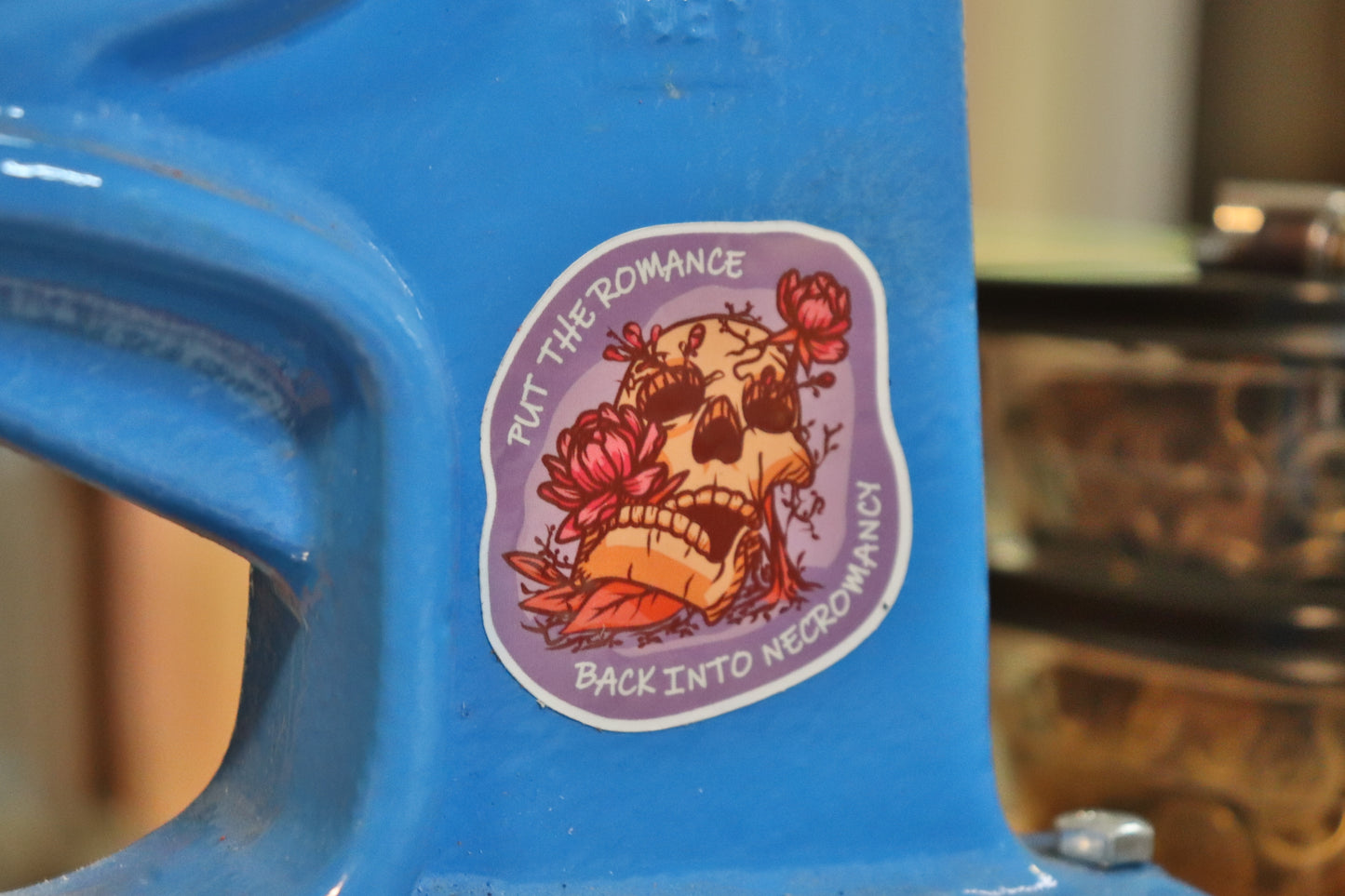 Put The Romance Back Into Necromancy - Vinyl Sticker