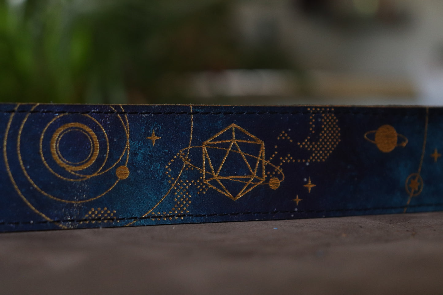 Star Chart bracelet - gold inlay