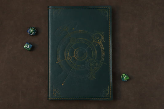 Conjurer notebook - triple inlay