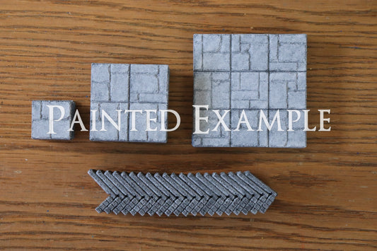Modular Terrain - "Bigger Rooms" Expansion Pack - Unpainted