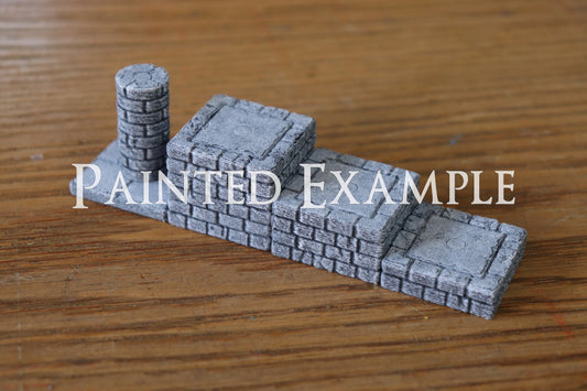 Modular Terrain - Pillars - Unpainted