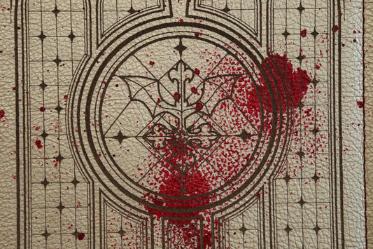 Undead King - bloodsplatter notebook