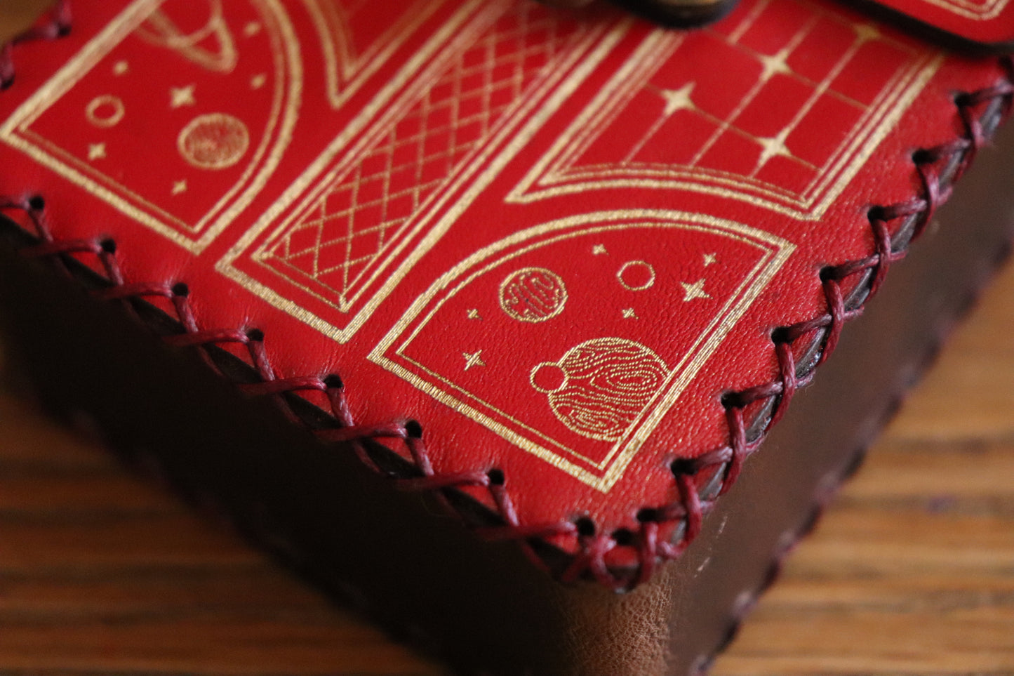 Tarot card pouch - Celestial Bodies