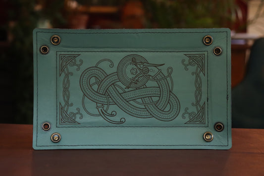 The Wyrm - celadon green - Dice Tray