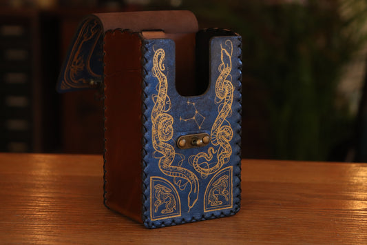 Tarot card pouch - the Garden Witch