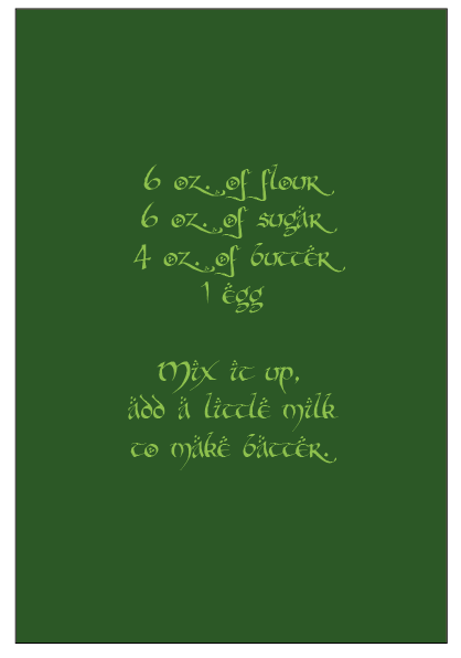 Conjurer notebook - triple inlay