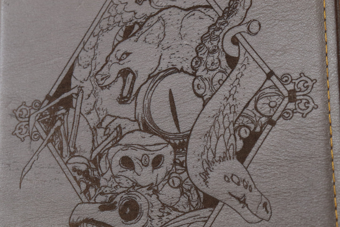 Bestiary notebook, ‘Dungeon Crawler Notes’