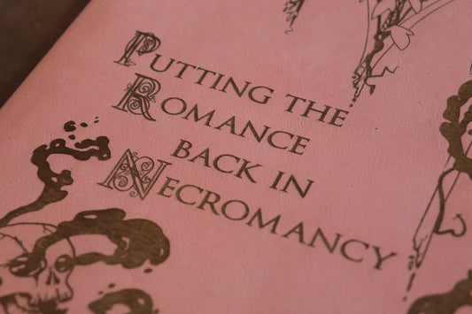 Book Sleeve Upgrade - Petal pink leather