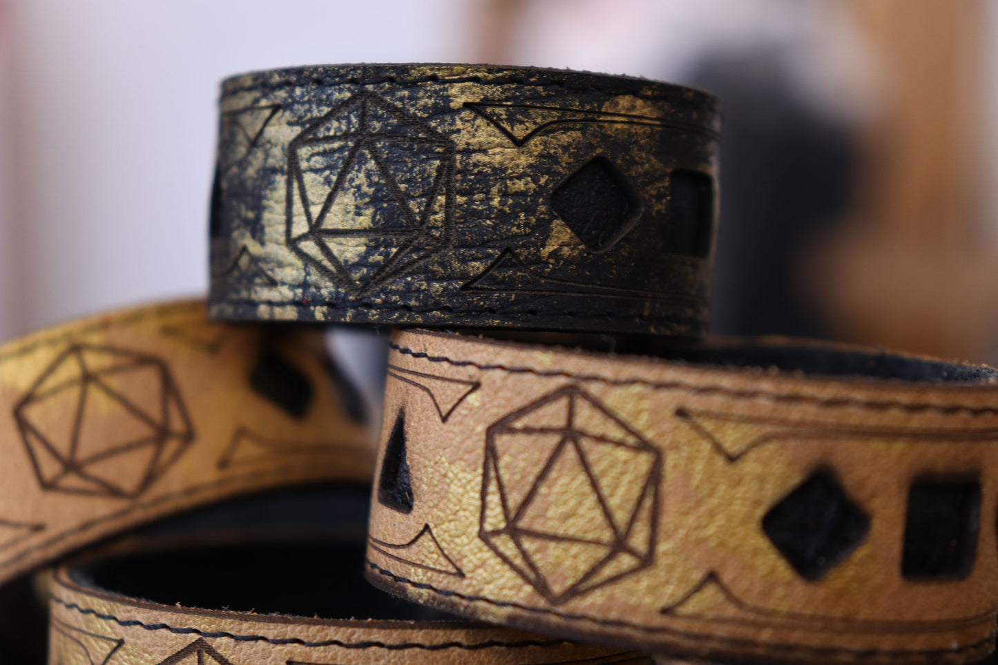 Polyhedral Dice bracelet - Fully customizable