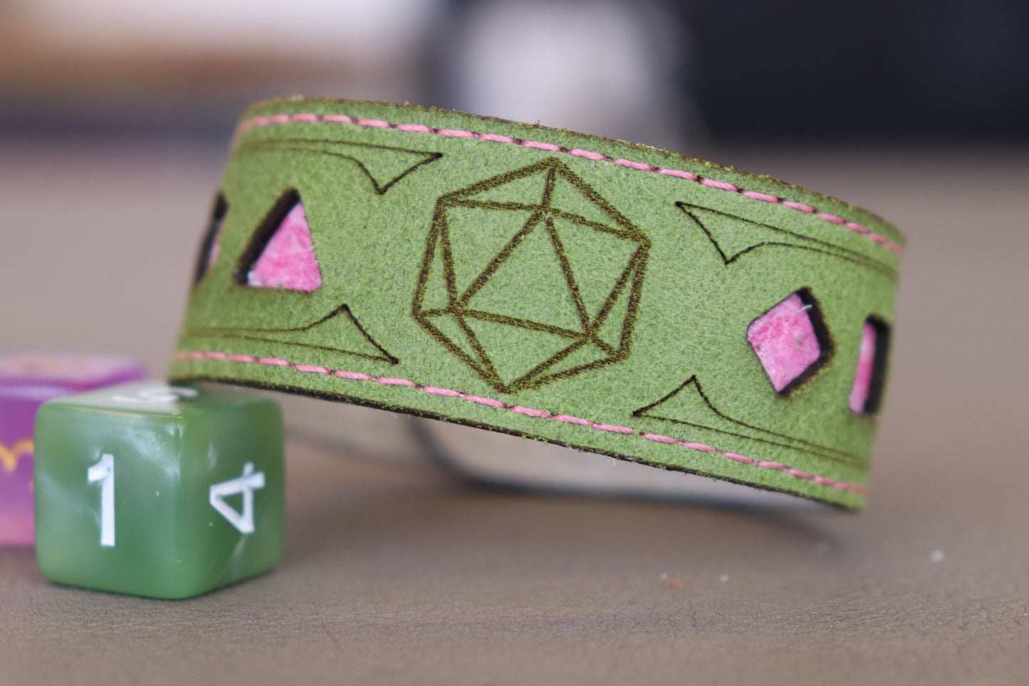 Polyhedral Dice bracelet - Fully customizable