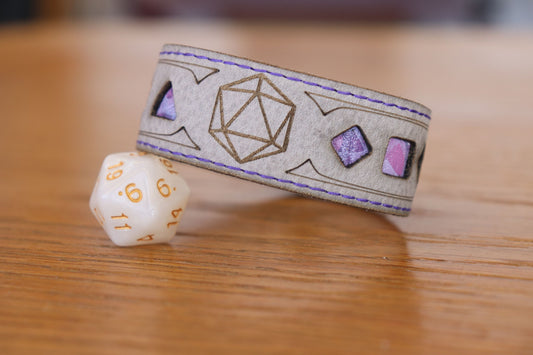 Polyhedral Dice bracelet - Fully customizable