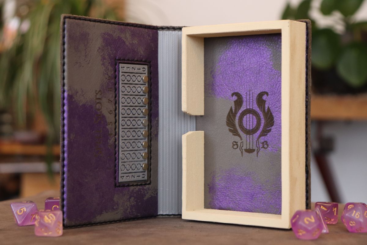 Caster Compendium - Tarot, Warlock (Grey + Amethyst)