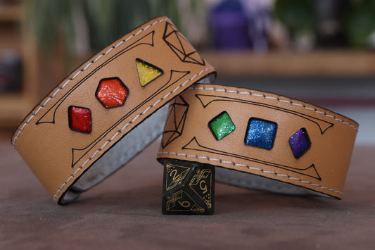 D20 Sparkling Rainbow bracelet
