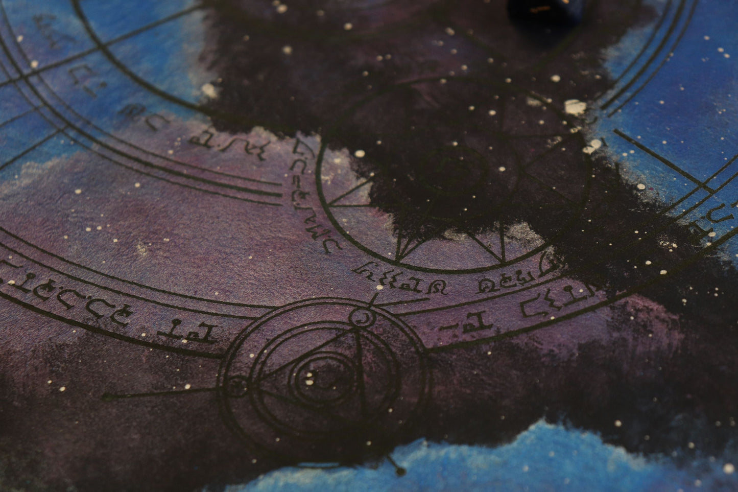Galaxy Touched dice scroll (3)