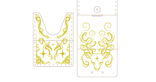 Custom pouch F. Schmitz