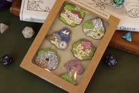 Enamel Pins - Complete Cartography Collection