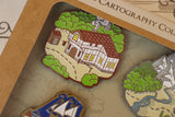 Enamel Pins - Complete Cartography Collection