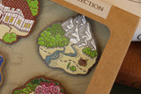 The Cartography Collection - Enamel Pin set