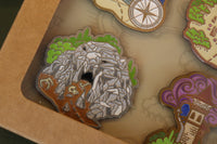 Enamel Pins - Complete Cartography Collection