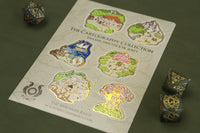 The Cartography Collection - Gilded Sticker Sheet