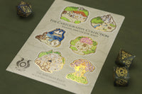 The Complete Cartography Collection - 6 Enamel Pins + Display Banner + Stickers