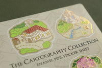 The Cartography Collection - Gilded Sticker Sheet