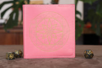 Star Summoner - pink and gold sketchbook 12x12 cm