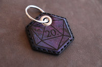 Galaxy Leather Keychain / D2 Coin