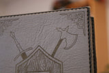 Chronicler Compendium - Fighter engraving, Grey