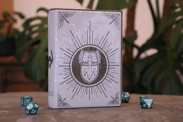 Chronicler Compendium - Paladin engraving, Grey & Silver Touch