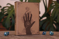 Caster Compendium - Double, Wizard engraving, Brown