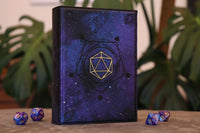 Caster Compendium - Double, D20 engraving (painted details), Galaxy