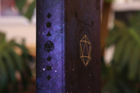 Caster Compendium - Double, D20 engraving (painted details), Galaxy