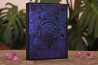 Caster Compendium - Double, D20 engraving, Galaxy