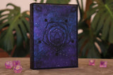 Caster Compendium - Double, D20 engraving, Galaxy