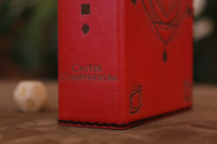 Caster Compendium - Tarot, D20 engraving, Red