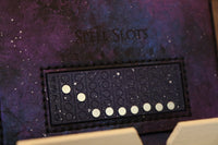 Caster Compendium - Tarot, D20 engraving, Galaxy