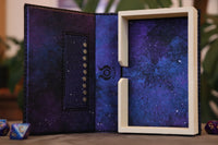 Caster Compendium - Tarot, D20 engraving, Galaxy