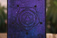 Caster Compendium - Regular, D20 engraving, Galaxy