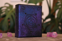 Caster Compendium - Regular, D20 engraving, Galaxy