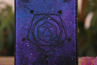 Caster Compendium - Regular, D20 engraving, Galaxy