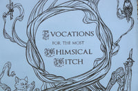 A5 Notebook Sleeve - Witch, Blue