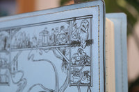 A5 Notebook Sleeve - Witch, Blue