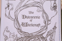 A5 Notebook Sleeve - Witch, White