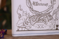 A5 Notebook Sleeve - Witch, White