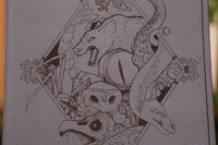 A5 Notebook Sleeve - Bestiary, Grey