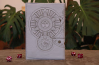 A5 Notebook Sleeve - Mollymauk, Grey