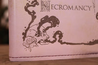 A5 Notebook Sleeve - Necromantic, Pink & Gold Touch